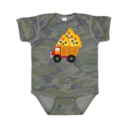 

Inktastic Pizza Lover Food Truck Funny Gift Baby Boy or Baby Girl Bodysuit