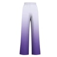 thumbnail image 5 of Cagogo Women Plus Size Wide Leg Flowy Pants with Pockets Tie Dye Casual Loungewear Long Drawstring Trousers Party Beach Vacation, Purple M, 5 of 6