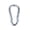 Heavy Duty Silver- Large, variant on Paracord Planet Carabiner - Aluminum - Gold - Medium - 56mm Length - 48mm Inner - 20 Pack