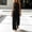 Black, variant on Lpmadey Women's 2-Piece Cotton Linen Sets, Sleeveless Crewneck Tank Top with Asymmetrical Hem and Drawstring Wide Leg Pants, Summer Casual Vacation Matching Outfit