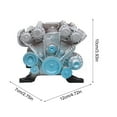 Clearance Christmas Ornaments Engine Model Desktop Engine 8 Cylinder