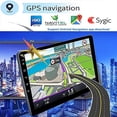 thumbnail image 5 of Estéreo para automóvil de doble DIN de 10 pulgadas con CarPlay inalámbrico Android Auto inalámbrico, estéreo para automóvil Android 13 con WiFi, navegación GPS Cámara de respaldo Bluetooth Receptor de, 5 of 5