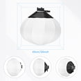 thumbnail image 3 of Softbox Kit de iluminación de caja de luz de linterna de 65 cm / 26 pulgadas Caja de luz plegable esférica de instalación rápida con luz de relleno LED 60W 3200K-5600K Control remoto para transmisión Maboto Softbox, 3 of 7