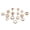 10Pcs Moonstone, variant on 15 Pcs 925 Silver Midi Finger Ring Set Vintage Punk Boho Knuckle Rings Jewelry-8Pcs