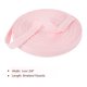 thumbnail image 2 of Cinta de sarga de algodón Uxcell 3/8 pulgadas 50 yardas cinta de raso para coser, envoltura de regalos, manualidades Rosa Blanco 10 yardas, 2 of 6