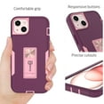 thumbnail image 4 of CoverON For Apple iPhone 15 Plus Case, Military Grade Heavy Duty Full Body Phone Kickstand Cover, Violet Purple, 4 of 8
