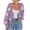 Purple, variant on Lutiedan Knit Cardigans for Women Daisy Floral Open Front Cardigan Sweater Long Sleeve V Neck Fall Sweater Coats S-L