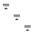 thumbnail image 3 of Yuarrent Juego de tuercas y clavos para puente de monopatín, piezas de repuesto, herrajes a prueba de óxido, tornillos para deportes de embarque al aire Type4 NO4 Yuarrent CBP198575, 3 of 6