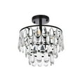 thumbnail image 7 of Mila 12 inch flush mount in black, 7 of 7