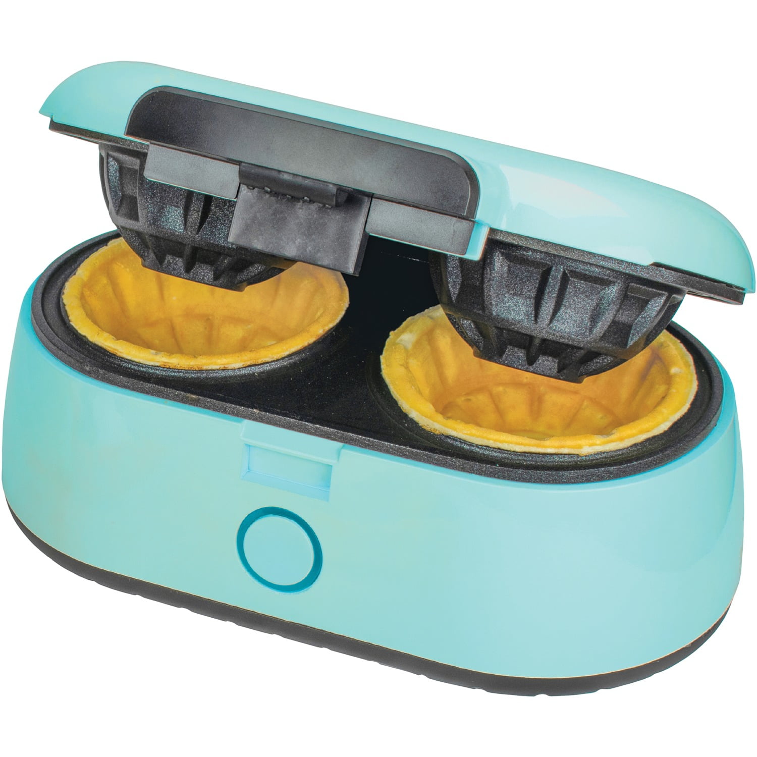 Brentwood Just For Fun 2-Waffle Electric Waffle Bowl Maker, Blue