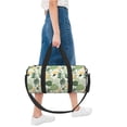 thumbnail image 4 of Horeoi Hawaiian Style Print Foldable Travel Duffle Bag with Removable Strap - Water-Resistant Gym Vacation Luggage Multi-Pocket Design, 4 of 8