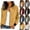 Gold, variant on Women Casual Jacket Lightweight Long Sleeve Bomber Jackets Zip Up Coat 2026 Fall Trendy Work Clothes with Pockets White L