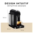 thumbnail image 2 of Nespresso Vertuo Coffee and Espresso Machine by Breville, Matte Black, 2 of 9