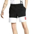 thumbnail image 1 of Air Jordan 4 Legacy Fleece Men's Hybrid Shorts Black-White ci0260-010, 1 of 4