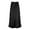 Black, variant on Women's High Waist Satin Maxi Skirt, A-Line Long Skirt with Hidden Elasticized Waistband, Solid Color
