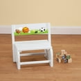 thumbnail image 2 of Children's White Sports Step Stool, 2 of 5