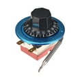 thumbnail image 1 of Unique Bargains Electric Oven Thermostat, Adjustable Temperature Controller Temperature Control Switch, 30-110鈩?16A 2 Pin N.C, 1 of 4