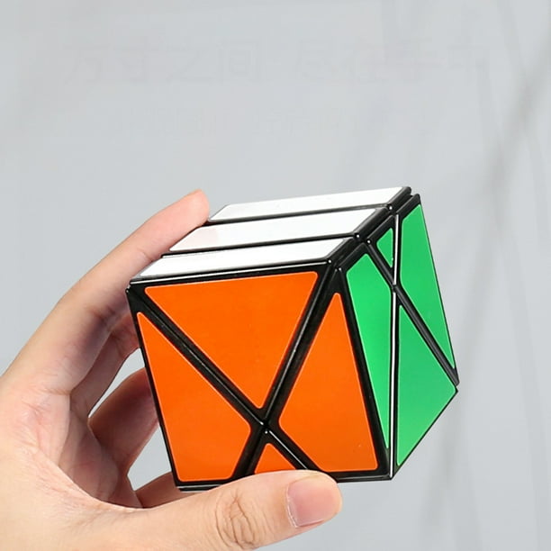 Creative Speed Cube Four-shaft Oblique Special-shaped Magic Cube Brain ...