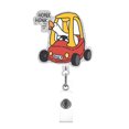 thumbnail image 1 of Acrylic Badge Reel With Secure Clip For Workplace Identification And Easy, 1 of 4