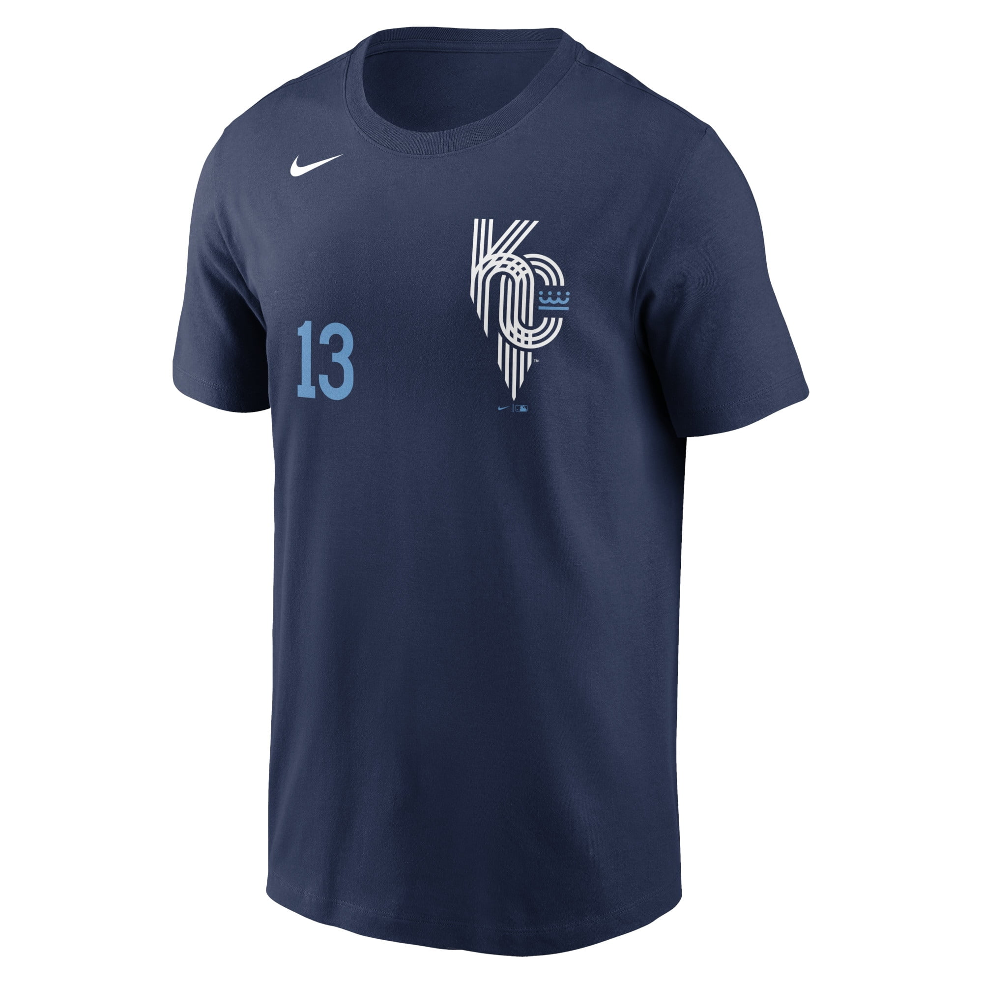 Men's Nike Salvador Perez Navy Kansas City Royals City Connect