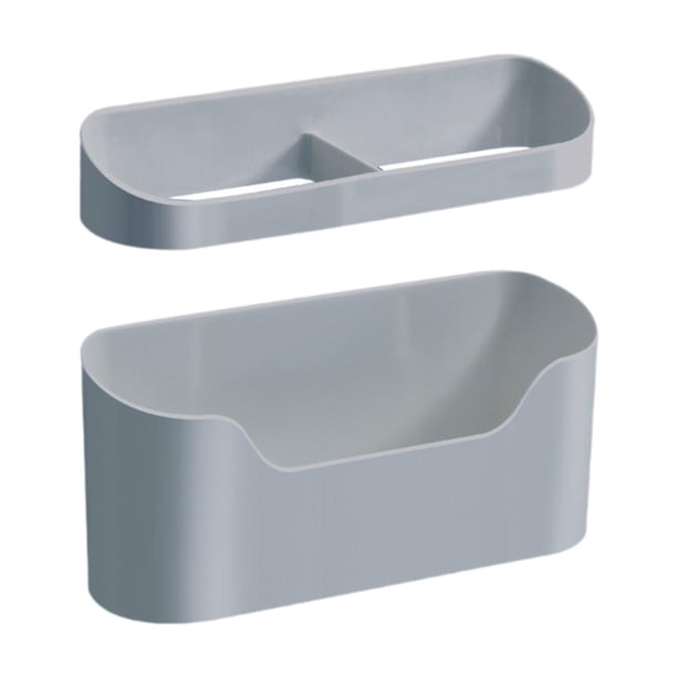 Soporte para paraguas, soporte de pared para almacenar paraguas, ajustable y ligero. gris