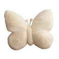 thumbnail image 3 of Cojín decorativo de mariposa, cojín con forma de animal, lindo y decorativo para dormitorio, sala de estar. Blanco, 3 of 9