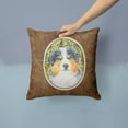 thumbnail image 2 of Carolines Treasures SS8848PW1414 Australian Shepherd Fabric Decorative Pillow, 14Hx14W, multicolor, 2 of 4