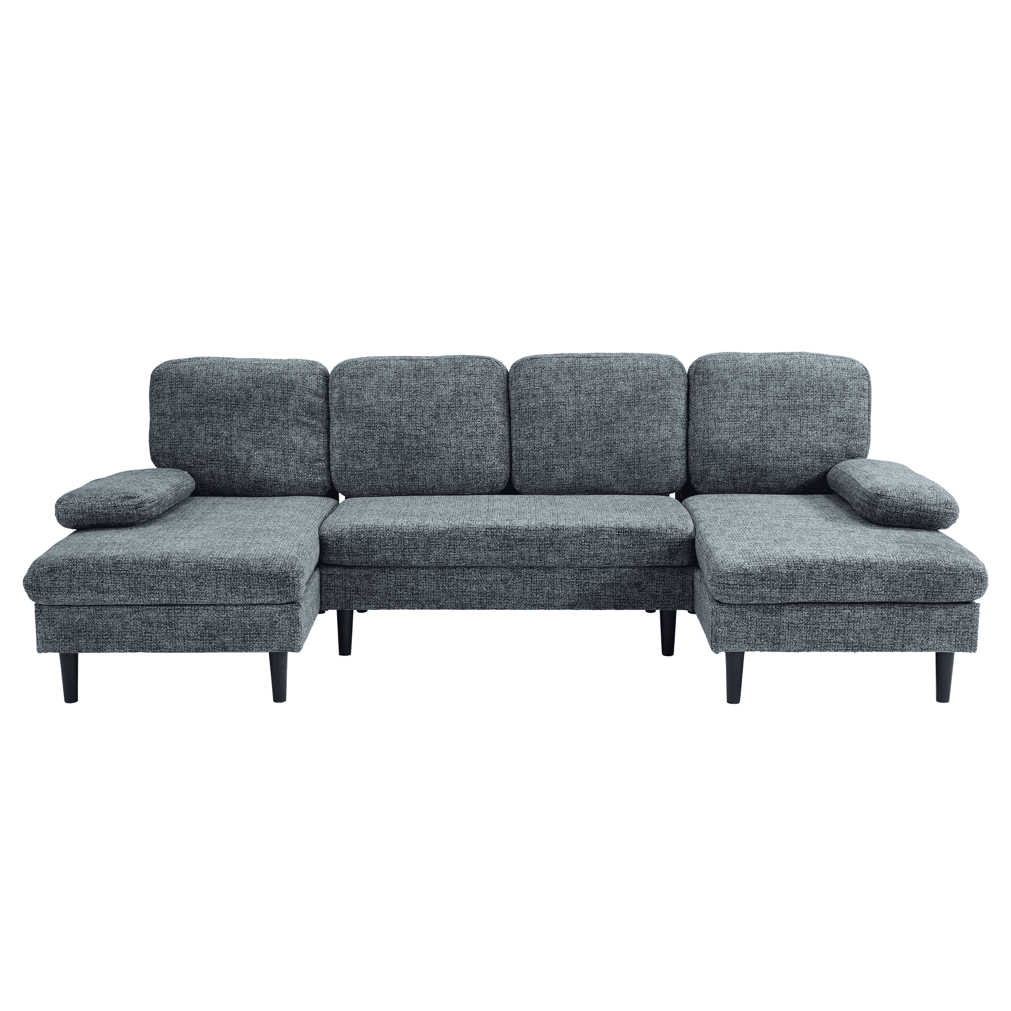 U-Shaped Sectional Sofa with Double Chaise