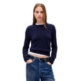 thumbnail image 1 of Suéter GAP Cashsoft de Cuello Redondo Azul Marino Talle XXL, 1 of 4