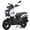 White, variant on X‑Pro Tank 200 EFI 200 Gas Moped with EFI, Automatic Transmission, 12" Alloy Wheels, LED Lights & LCD Display