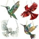 thumbnail image 1 of Pájaros espirituales Sherum, Pájaros espirituales Yifare, Pájaros espirituales Sheremart, Atrapasol colgante para ventana con forma de pájaro, Atrapasol colorido con forma de colibrí, Atrapasol con, 1 of 7