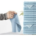 thumbnail image 2 of SJYYTT Microfiber Cleaning Cloths, 20 Pack Cleaning Towels for Kitchen, Lint Free, Scratch-Free, Highly Absorbent, And Reusable Cleaning Rags for House, Window And Glass, Cars, 8.65’’ X 8.65" !Blue, 2 of 7