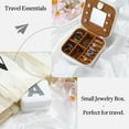 thumbnail image 5 of Parima Small Travel Jewelry Box Jewelry Case Organizer, Jewelry Holder Necklace Ring Earrings Box Personalized Gift for Women Teenage Teen Girl, 5 of 8