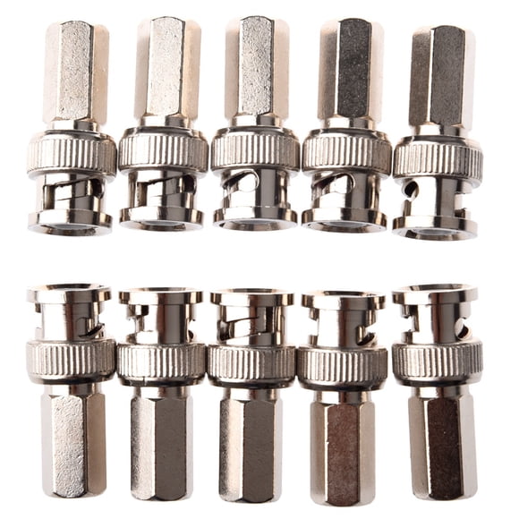 20 Pcs Twist-On BNC Male Coax Connectors CCTV RG59