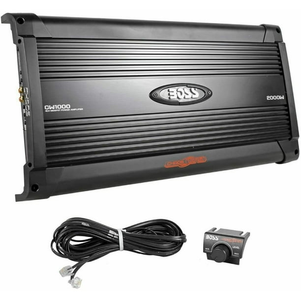 Boss Audio CW1000 2800 Watt 4 Channel Amp 800 Watt RMS Car Stereo