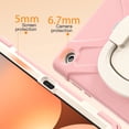 thumbnail image 5 of Case for Samsung Galaxy Tab A11+ 11 inch, 360 Degree Rotating Hand Grip Shockproof Cover with Shoulder Strap, Cherry Pink, 5 of 7