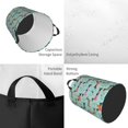 thumbnail image 2 of Balery Christmas Dachshund Cesta de ropa redonda con asas, impermeable, independiente, para ropa, juguetes, dormitorio y familia-Medium, 2 of 6