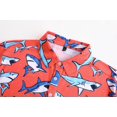 thumbnail image 2 of Brythos Men's Golf Shirts - Printed Performance Wicking CasualRed,S, 2 of 5