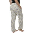 thumbnail image 5 of Disney Eeyore Pajama Pants Loungewear Watercolor Floral Womens Plus Size Cotton, 5 of 7