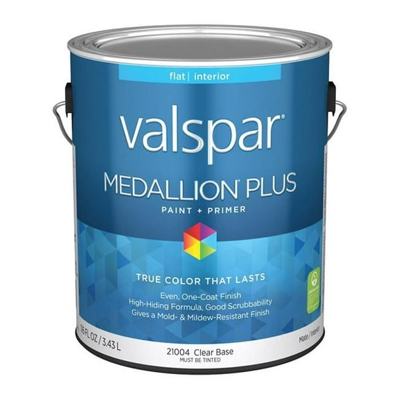 Valspar 028.0021004.007 1 gal Prohide Acrylic Latex All Purpose Paint & Primer, Clear - Pack of 4