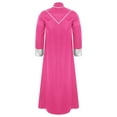 thumbnail image 4 of Zaldita Men Priest Robe Clergy Cassock Catholic Gown Pastor Outfit Christian Dress Up Pink XL, 4 of 5