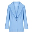 thumbnail image 5 of VEKDONE Womens Long Sleeve Blazer Oversized Open Front Casual Jackets Oversized Blazer Coats 2024 Clearance on Sale S,M,L,XL,XXL, 5 of 6