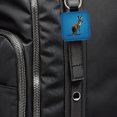 thumbnail image 6 of Kangaroo Standing Animal Faux Leather Square Keychain, 6 of 7