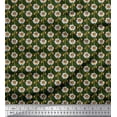 thumbnail image 1 of Soimoi polyester Crepe Fabric Artistic Floral Print Sewing Fabric Yard 42 Inch Wide, 1 of 3
