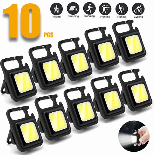 Typpkmm Llavero PortáTil Con Luz with Mini Linterna Multifuncional Para