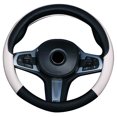 thumbnail image 1 of Sleek Design 38cm PU Leather Steering Wheel Cover Enhances Interior Style, 1 of 6