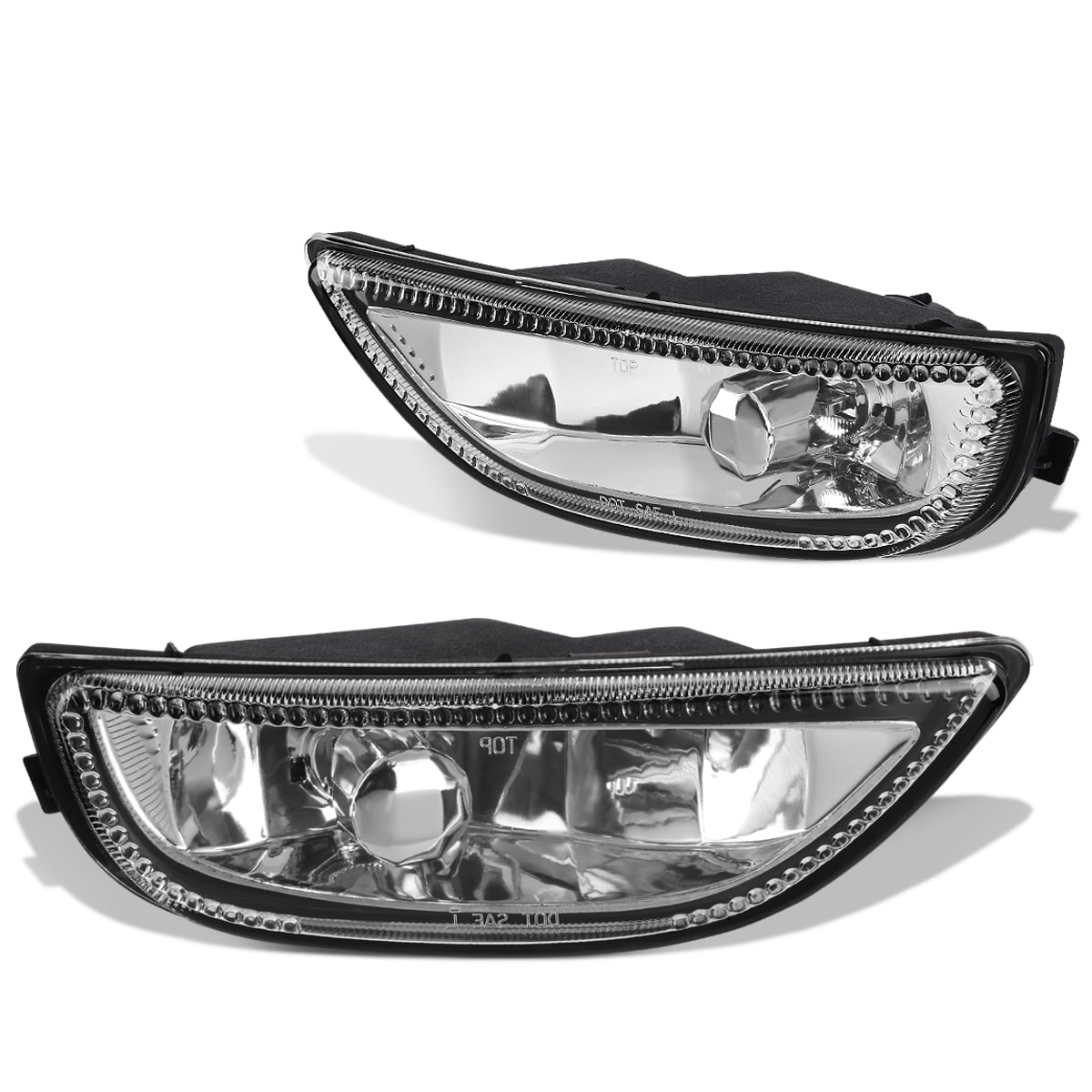 Smoked Replacement Bumper Driving Fog Lights Lamps For 2001-2002 Toyota Corolla 
