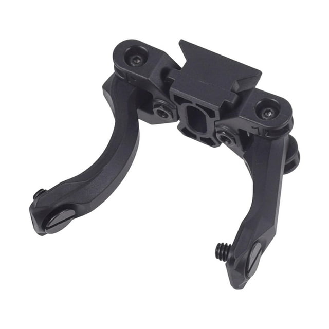 Adaptador de casco para gafas nocturnas, accesorios de nailon, soporte para gafas de visión nocturna, brazo doble en J para juegos, ciclismo y