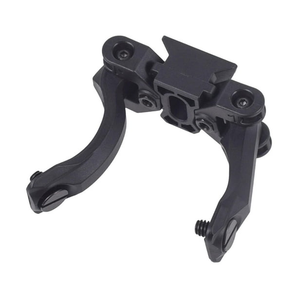 Adaptador de casco para gafas nocturnas, accesorios de nailon, soporte para gafas de visión nocturna, brazo doble en J para juegos, ciclismo y