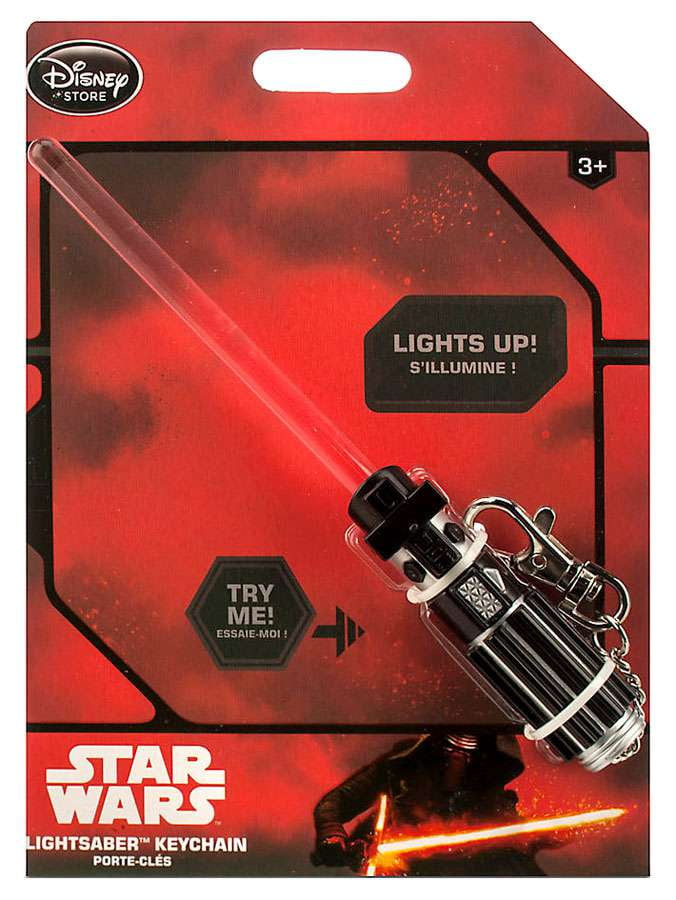 star wars lightsaber keychain disney